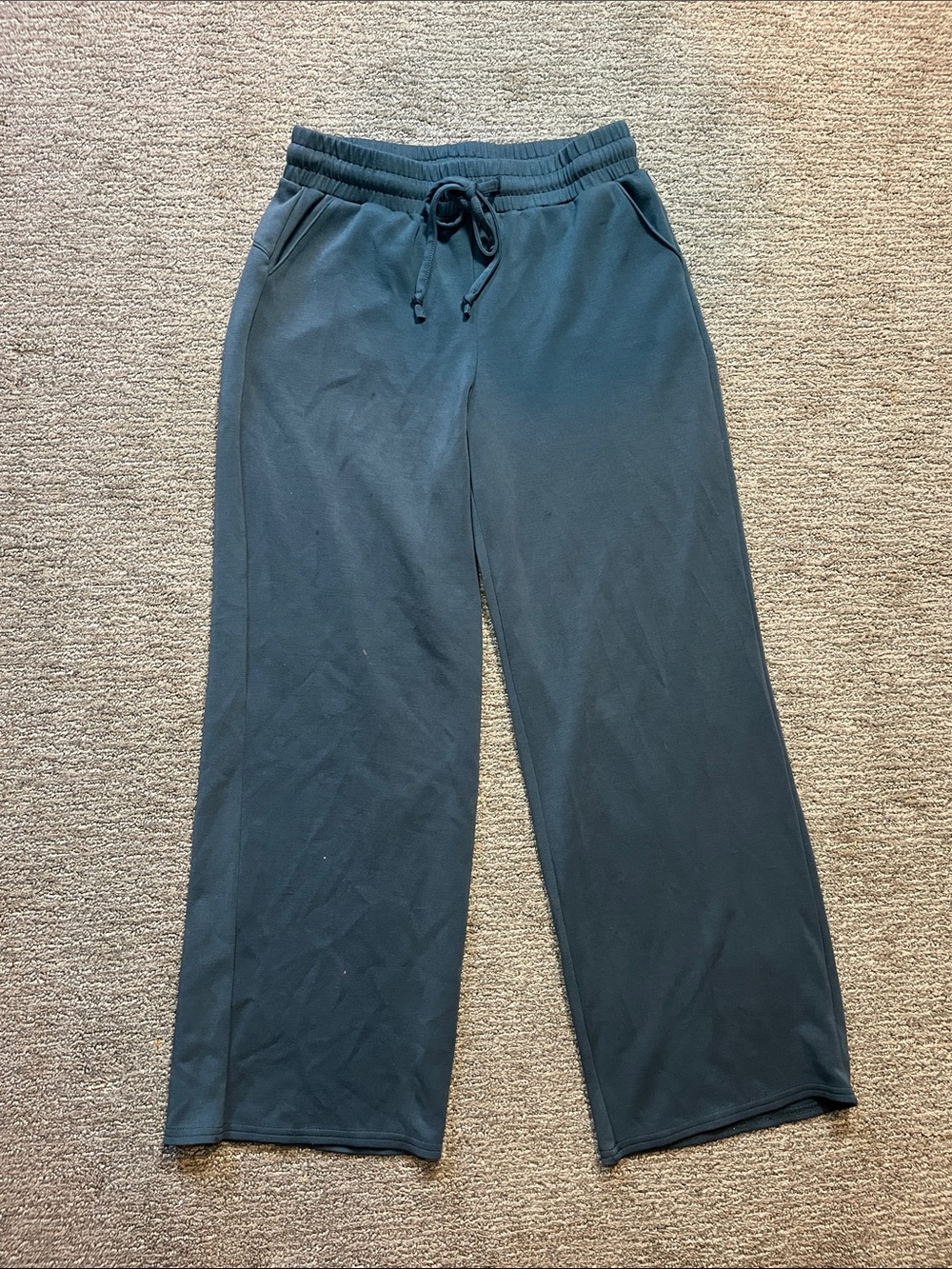 Maurices Wide-Leg Drawstring Sweatpants - Teal
